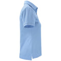 Light Blue - Side - Cutter & Buck Womens-Ladies Advantage Polo Shirt