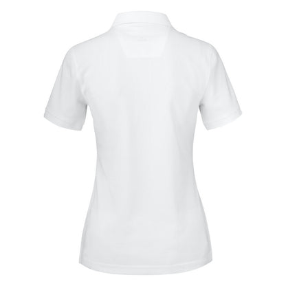 White - Back - Cutter & Buck Womens-Ladies Advantage Polo Shirt