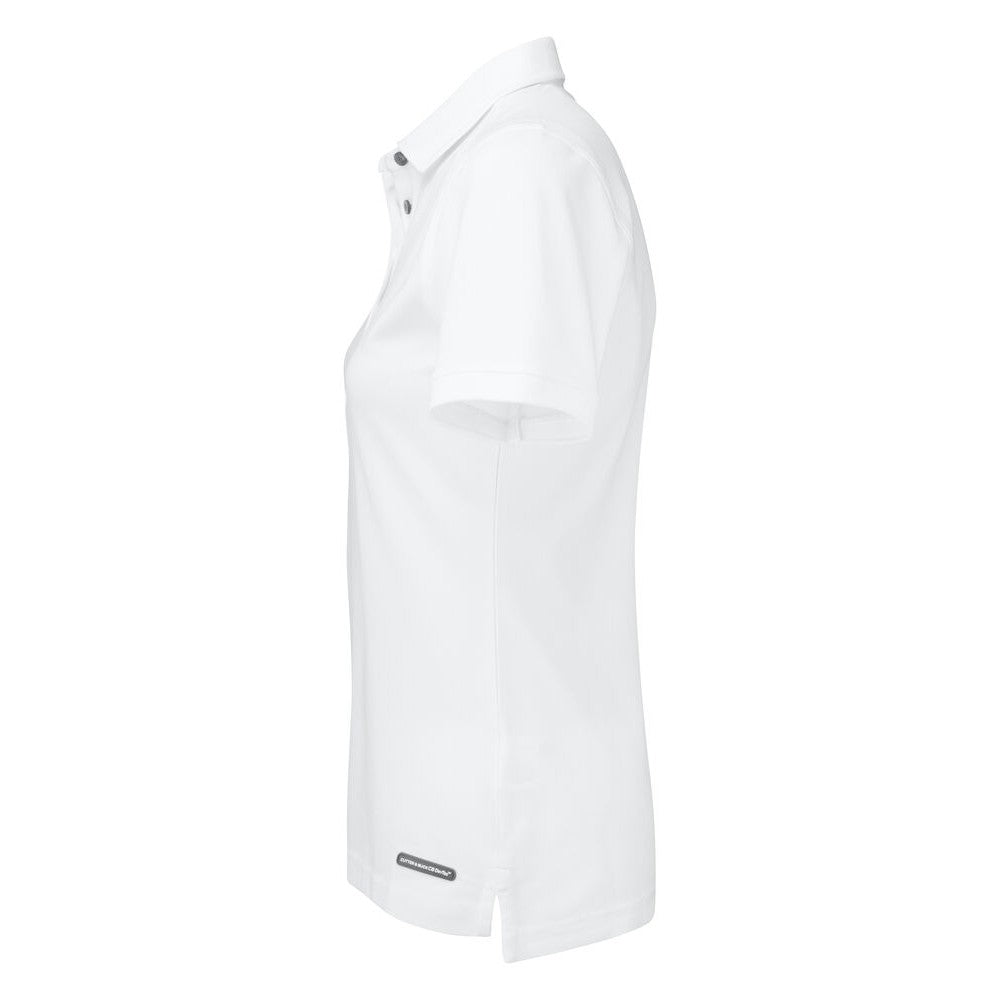 White - Lifestyle - Cutter & Buck Womens-Ladies Advantage Polo Shirt