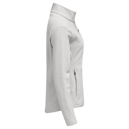 Silver - Side - Cutter & Buck Womens-Ladies Hunts Point Fleece Jacket