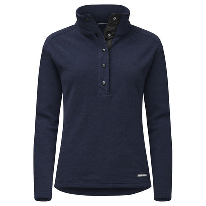 Dark Navy - Front - Cutter & Buck Womens-Ladies Hunts Point Fleece Jacket