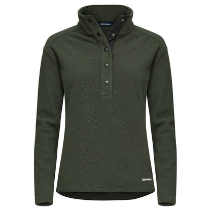 Ivy Green - Front - Cutter & Buck Womens-Ladies Hunts Point Fleece Jacket
