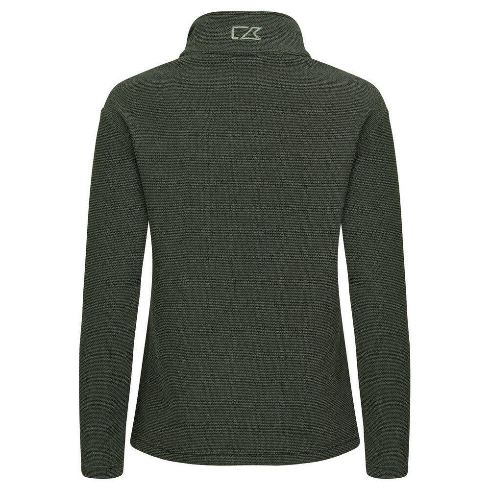 Ivy Green - Back - Cutter & Buck Womens-Ladies Hunts Point Fleece Jacket