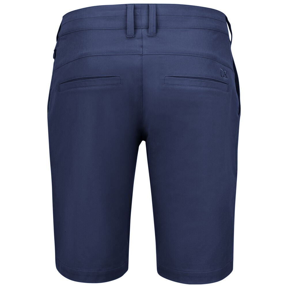 Dark Navy - Back - Cutter & Buck Mens Salish Shorts