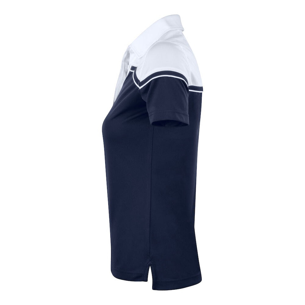 Dark Navy-White - Lifestyle - Cutter & Buck Womens-Ladies Seaback Polo Shirt