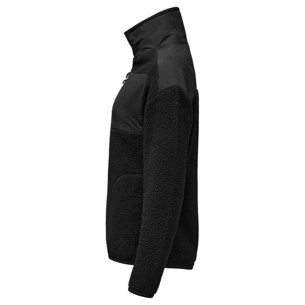 Black - Lifestyle - Cutter & Buck Womens-Ladies Cascade Sherpa Fleece Jacket