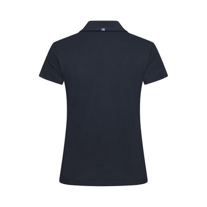 Dark Navy - Back - Cutter & Buck Womens-Ladies Virtue V Neck Polo Shirt