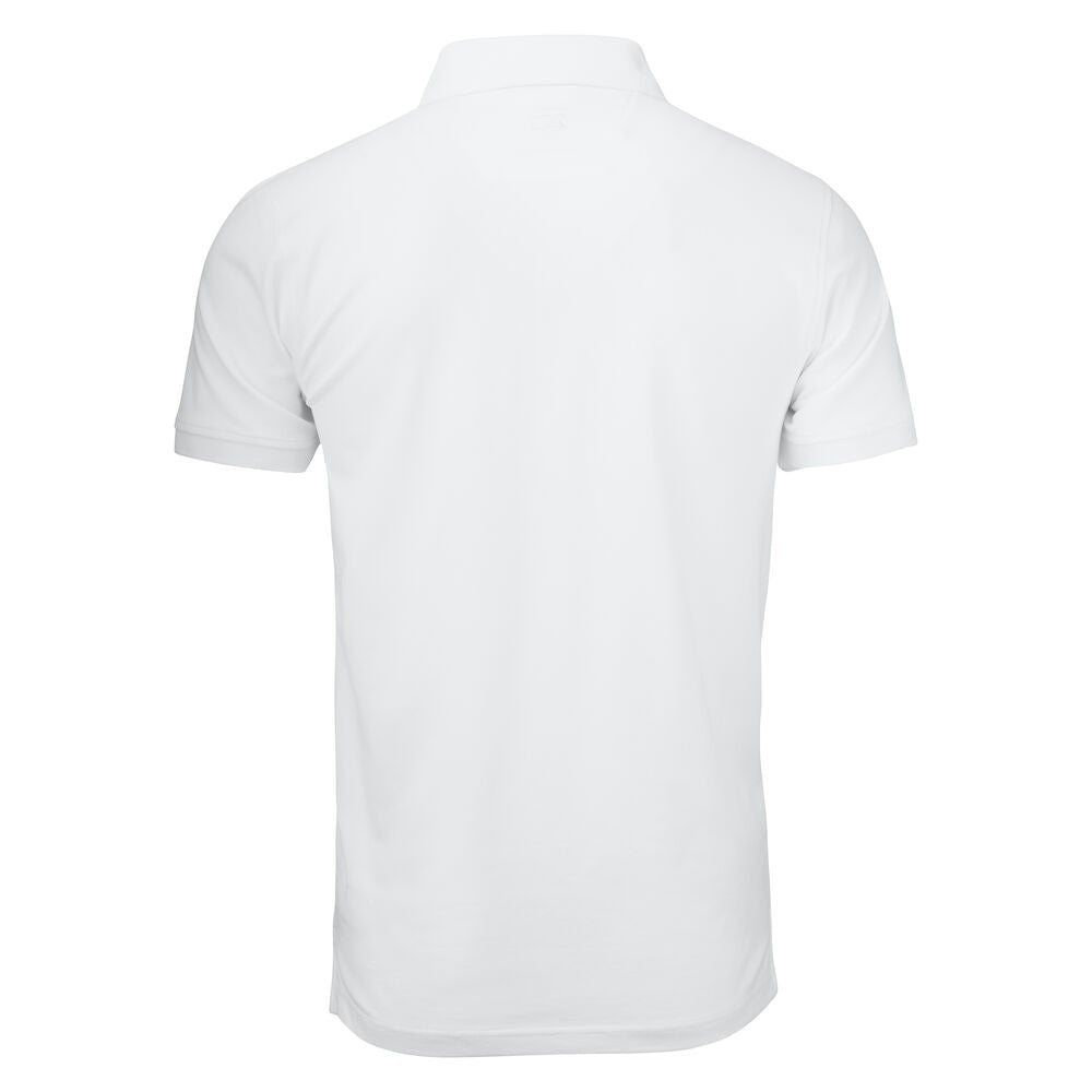 White - Back - Cutter & Buck Mens Advantage Polo Shirt