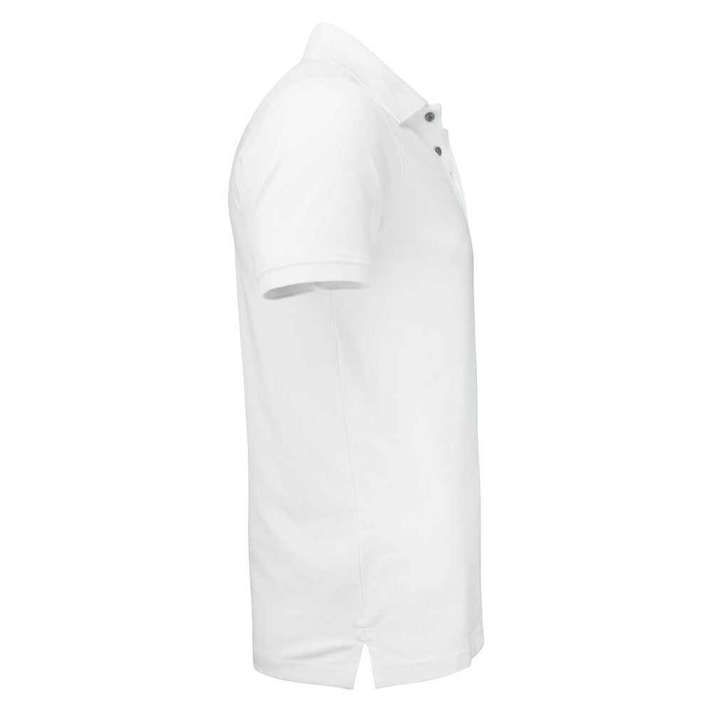 White - Side - Cutter & Buck Mens Advantage Polo Shirt