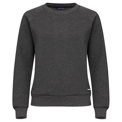 Anthracite Melange - Front - Cutter & Buck Womens-Ladies Crew Neck Sweatshirt