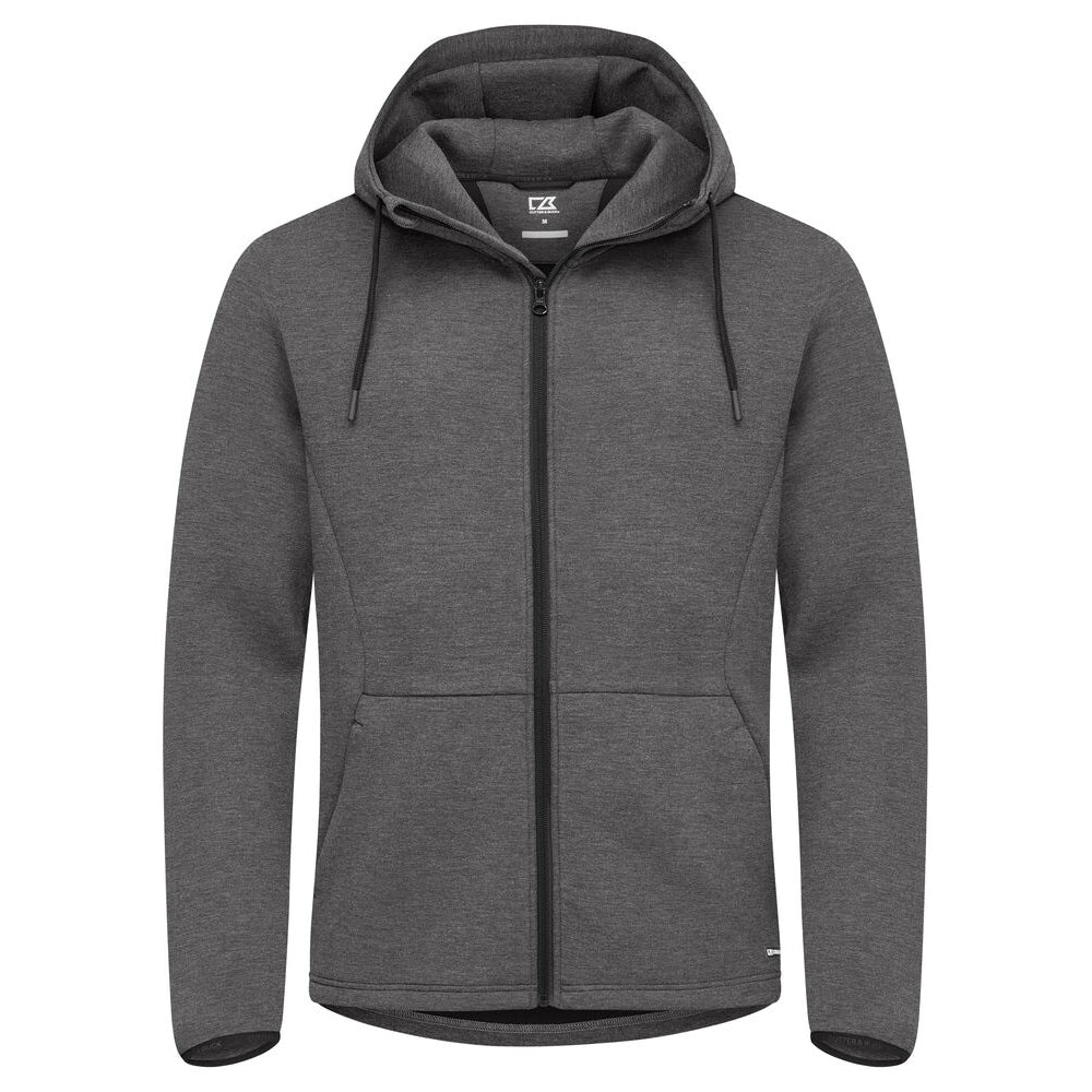 Anthracite - Front - Cutter & Buck Mens Pemberton Hoodie