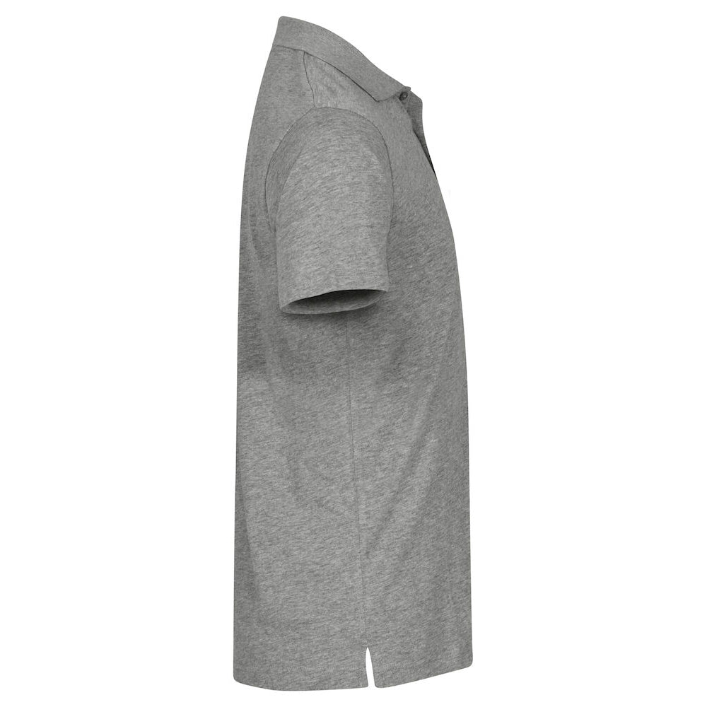 Grey Melange - Lifestyle - Clique Unisex Adult Single Jersey Polo Shirt