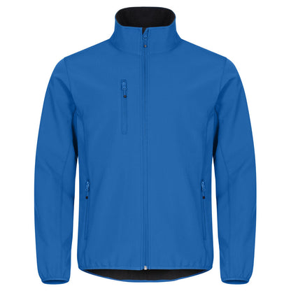 Royal Blue - Front - Clique Mens Classic Soft Shell Jacket