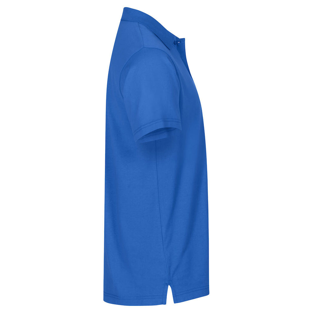 Royal Blue - Lifestyle - Clique Unisex Adult Single Jersey Polo Shirt