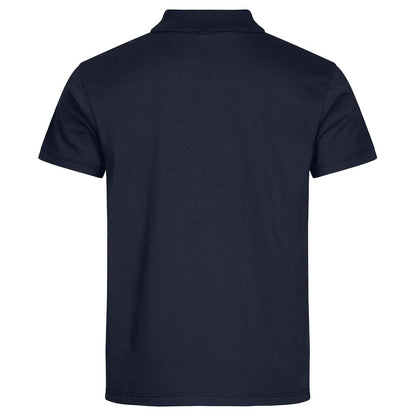 Dark Navy - Back - Clique Unisex Adult Single Jersey Polo Shirt