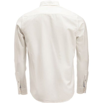White - Back - Cutter & Buck Mens Belfair Oxford Shirt