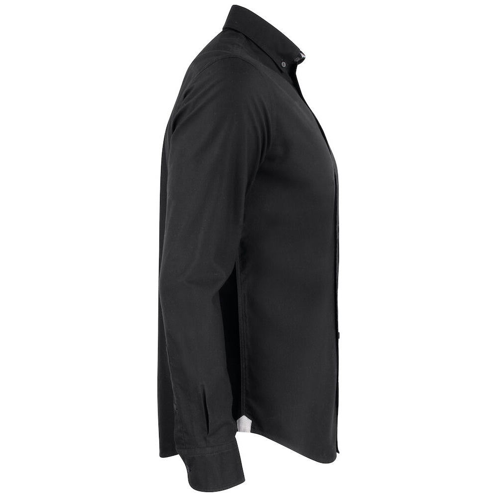 Black - Lifestyle - Cutter & Buck Mens Belfair Oxford Shirt