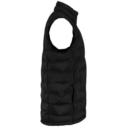 Black - Side - Cutter & Buck Mens Baker Gilet