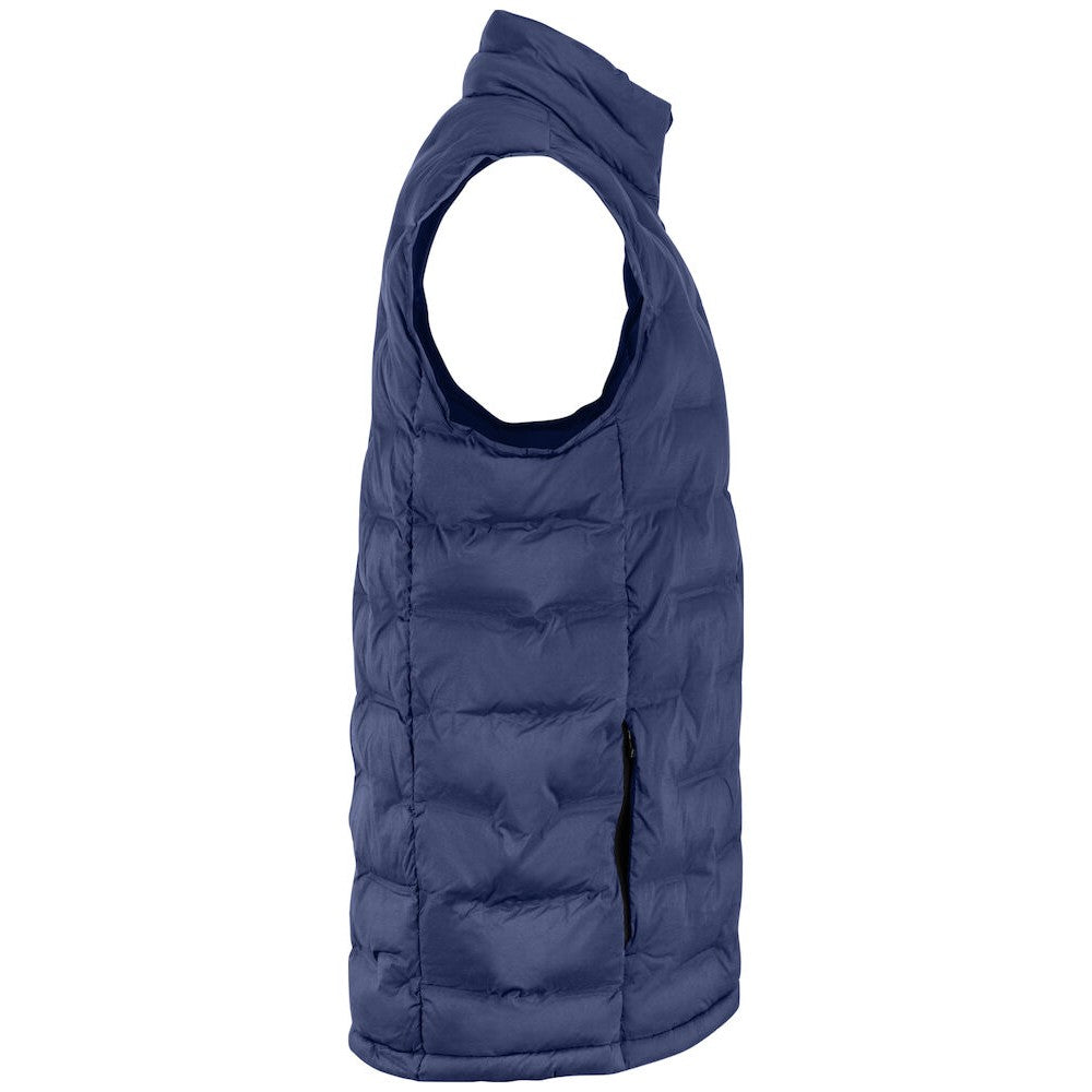 Dark Navy - Side - Cutter & Buck Mens Baker Gilet