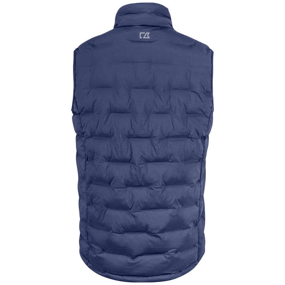 Dark Navy - Back - Cutter & Buck Mens Baker Gilet
