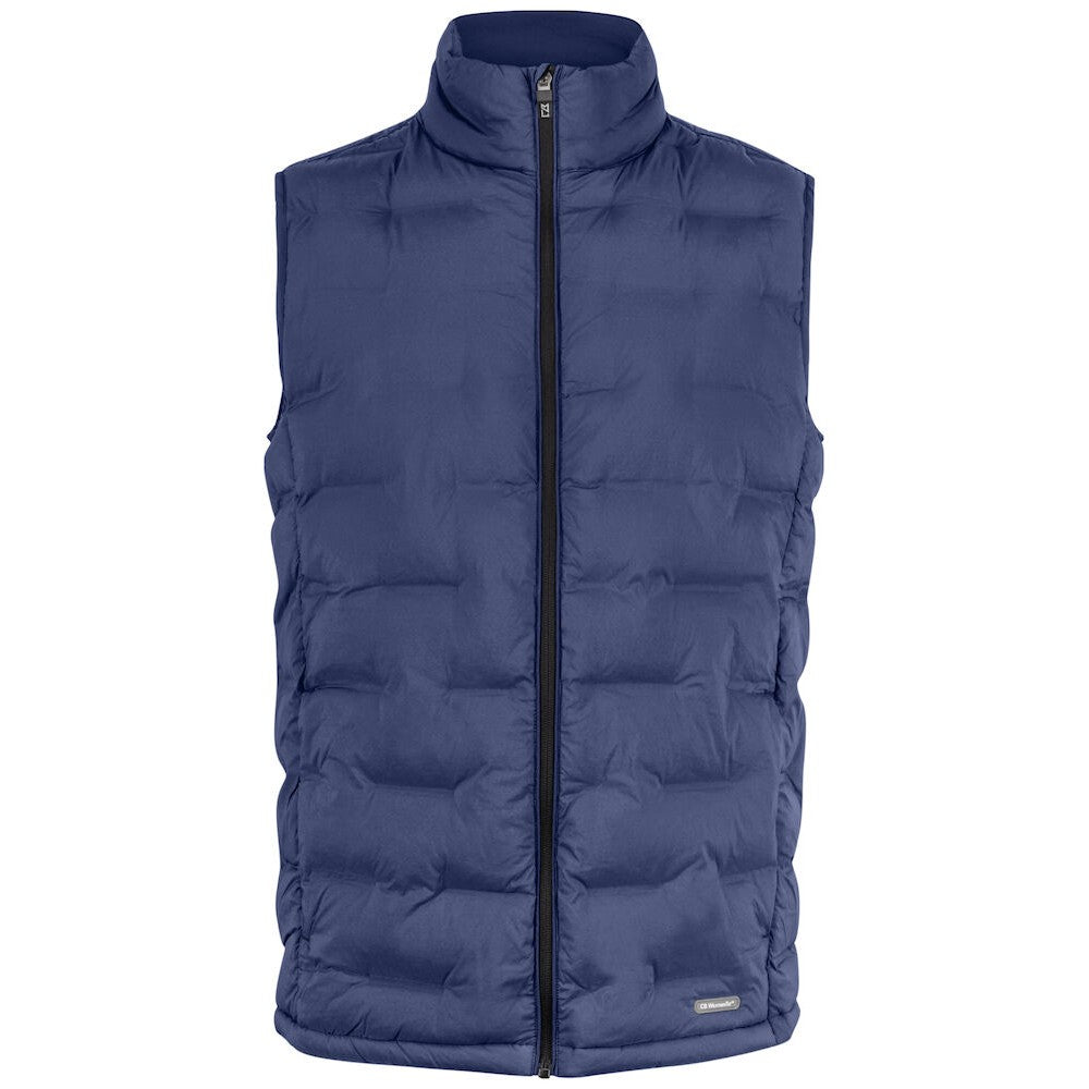 Dark Navy - Front - Cutter & Buck Mens Baker Gilet