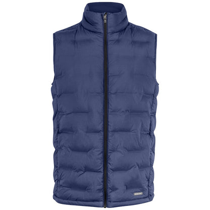Dark Navy - Front - Cutter & Buck Mens Baker Gilet