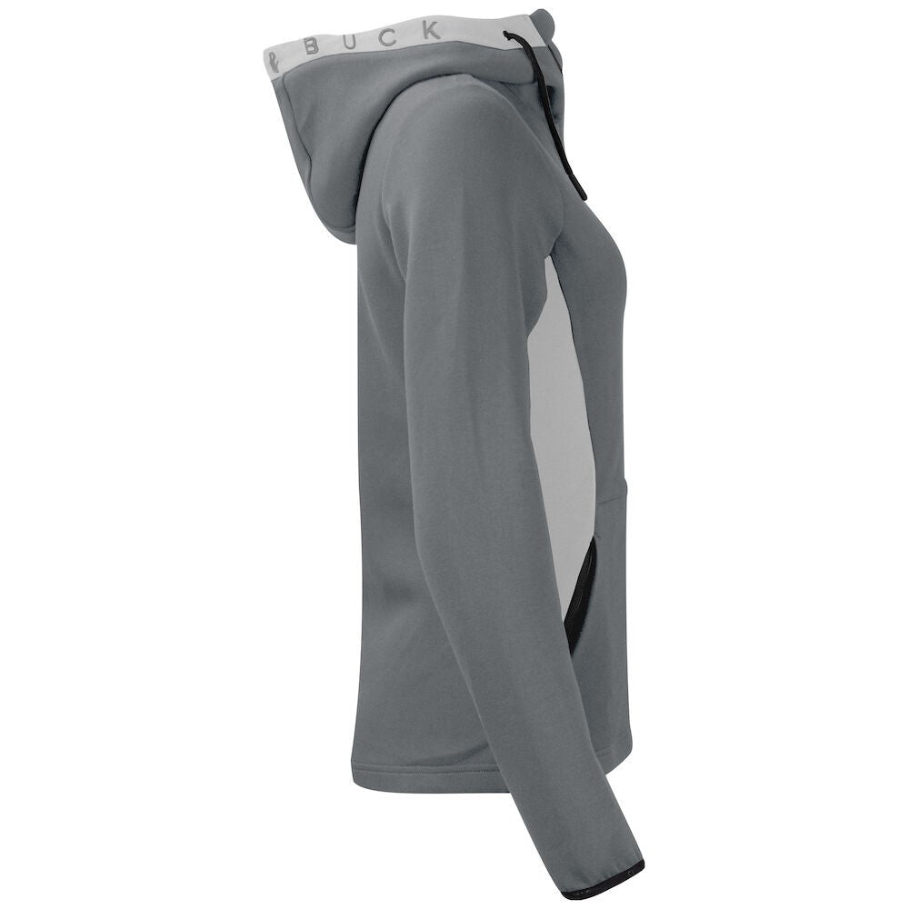 Pistol - Side - Cutter & Buck Womens-Ladies Pemberton Full Zip Hoodie