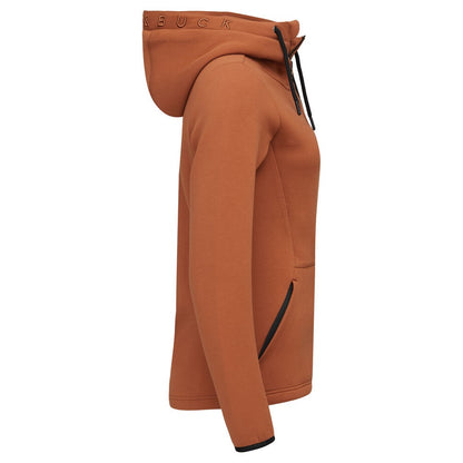 Orange Rust - Side - Cutter & Buck Womens-Ladies Pemberton Full Zip Hoodie