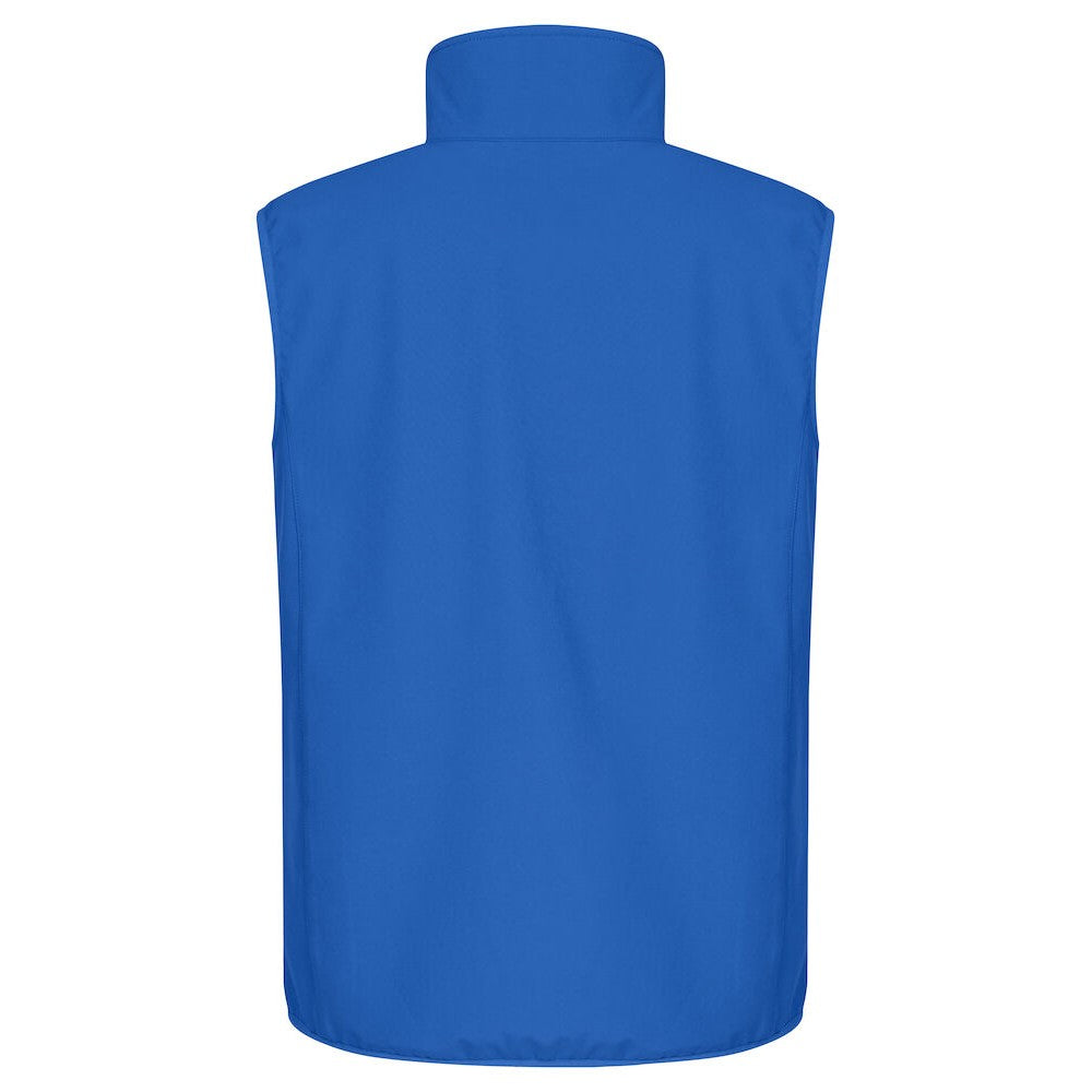 Royal Blue - Back - Clique Mens Classic Soft Shell Jacket