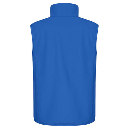 Royal Blue - Back - Clique Mens Classic Soft Shell Jacket