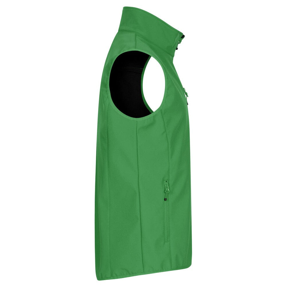 Apple Green - Side - Clique Mens Classic Soft Shell Jacket