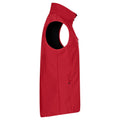 Red - Side - Clique Mens Classic Soft Shell Jacket