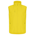 Yellow - Front - Clique Mens Classic Soft Shell Jacket