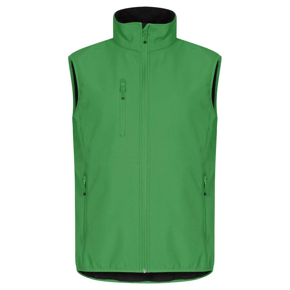Apple Green - Front - Clique Mens Classic Soft Shell Jacket