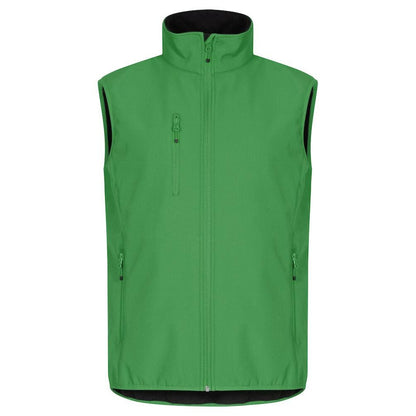 Apple Green - Front - Clique Mens Classic Soft Shell Jacket