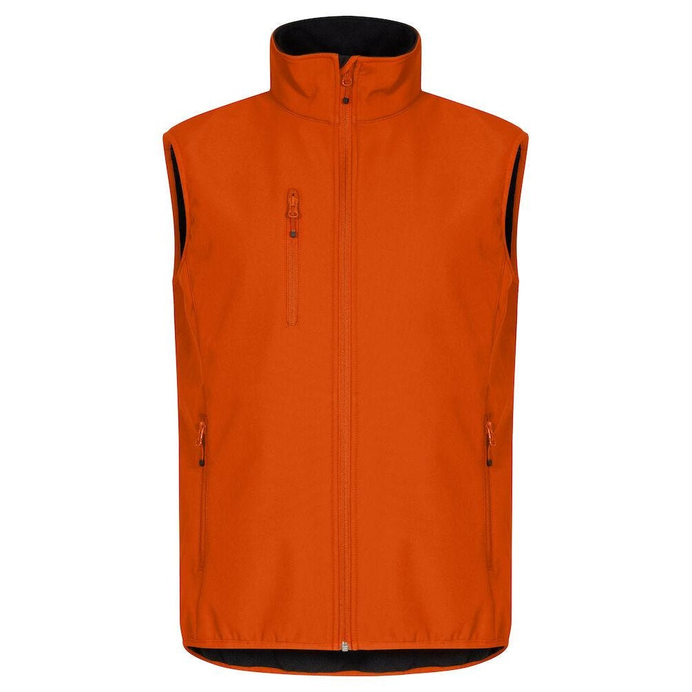 Blood Orange - Front - Clique Mens Classic Soft Shell Jacket