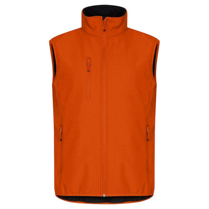 Blood Orange - Front - Clique Mens Classic Soft Shell Jacket