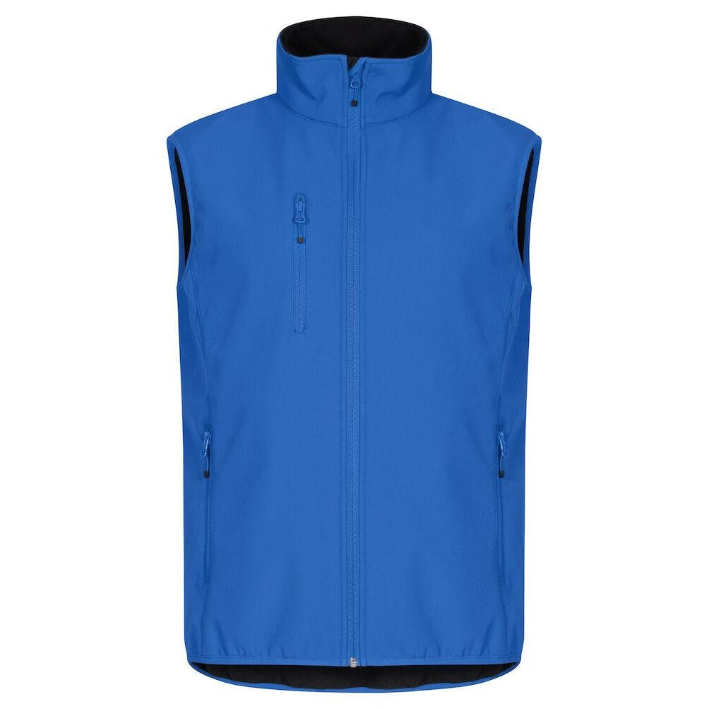 Royal Blue - Front - Clique Mens Classic Soft Shell Jacket