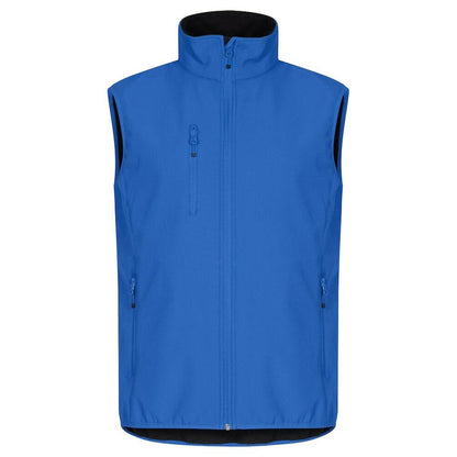 Royal Blue - Front - Clique Mens Classic Soft Shell Jacket