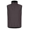 Dark Grey - Front - Clique Mens Classic Soft Shell Jacket
