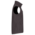 Dark Grey - Side - Clique Mens Classic Soft Shell Jacket