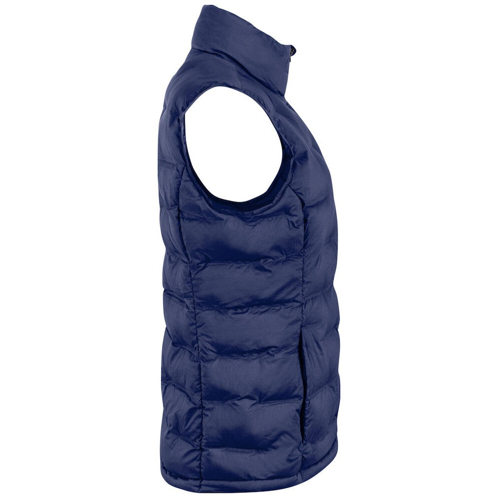 Dark Navy - Side - Cutter & Buck Womens-Ladies Baker Gilet
