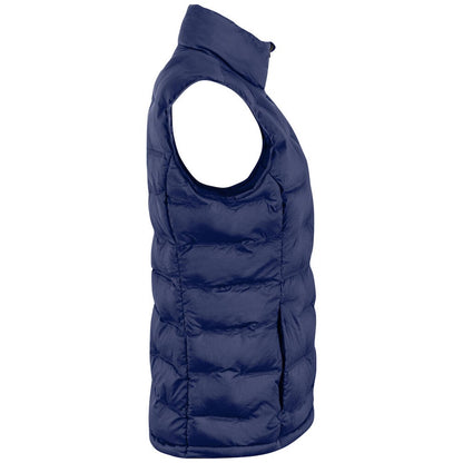 Dark Navy - Side - Cutter & Buck Womens-Ladies Baker Gilet