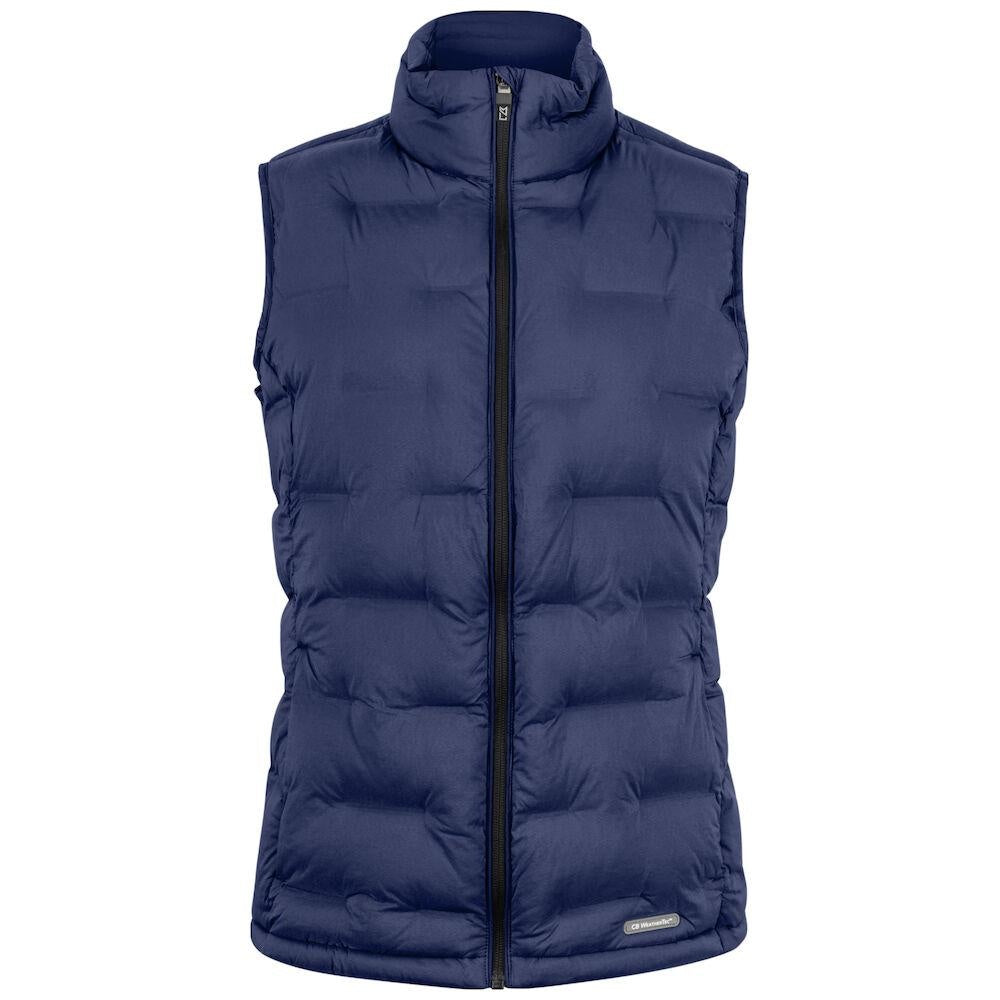 Dark Navy - Front - Cutter & Buck Womens-Ladies Baker Gilet