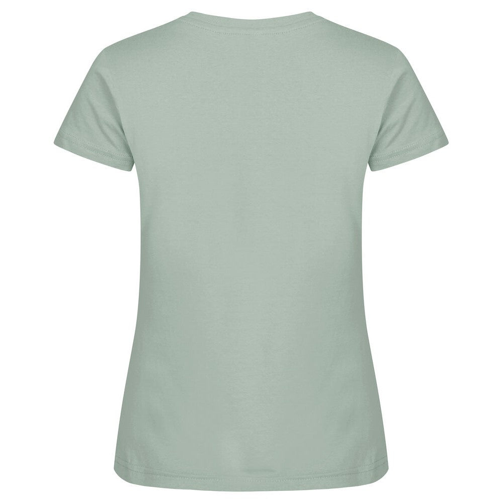 Sage Green - Back - Clique Womens-Ladies Basic T-Shirt