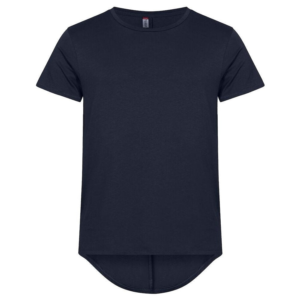Dark Navy - Front - Clique Mens Brooklyn T-Shirt