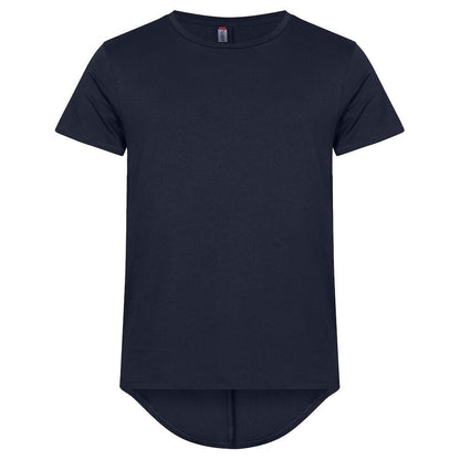 Dark Navy - Front - Clique Mens Brooklyn T-Shirt
