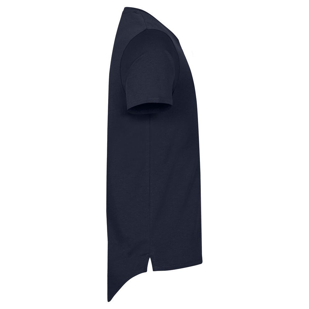 Dark Navy - Side - Clique Mens Brooklyn T-Shirt