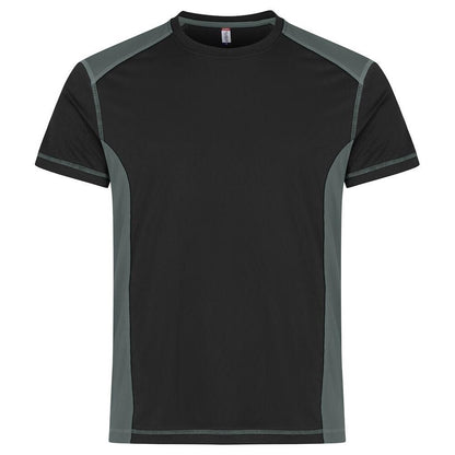 Pistol - Front - Clique Mens Ambition Visibility T-Shirt