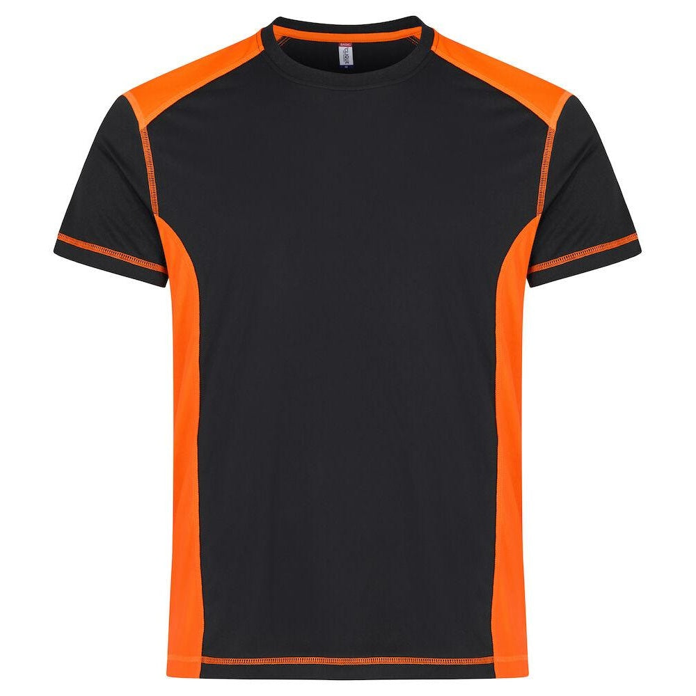 Visibility Orange - Front - Clique Mens Ambition Visibility T-Shirt